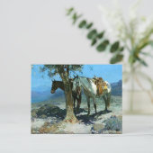 Carte Postale Frank Tenney Johnson Western (Debout devant)