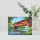 Carte Postale Frankenmuth États-Unis (Debout devant)