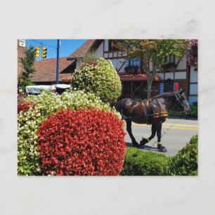 Carte Postale Frankenmuth, Michigan, calèche