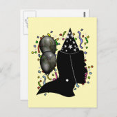 Carte Postale Frankenstein Birthday (Devant / Derrière)