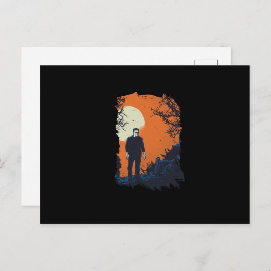 Carte Postale Frankenstein Graphic (Devant / Derrière)