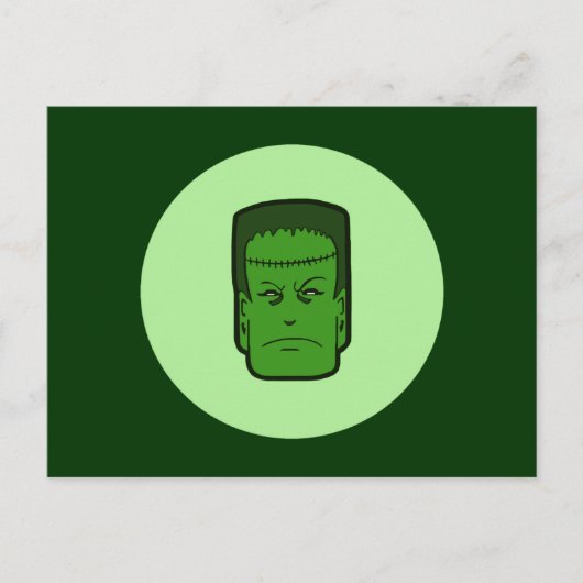 Carte Postale Frankenstein kitsch (Devant)