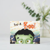 Carte Postale Frankenstein Monster Funny Anniversaire de enfant (Debout devant)