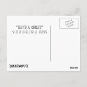 CARTE POSTALE FRANKENSTEIN SHOCK (Dos)