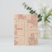 Carte Postale Frankfort, Clinton Co avec Tipton (Debout devant)