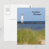 Carte Postale Frankfort Michigan (Devant / Derrière)