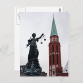 Carte postale Frankfurt, Allemagne (Devant / Derrière)