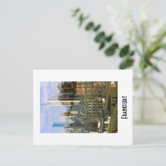 Carte Postale Frankfurt Postcard (Debout devant)