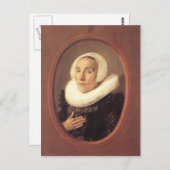 Carte Postale Frans Hals - Anna van der Aar (Devant / Derrière)