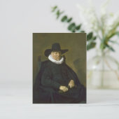 Carte Postale Frans Hals - Portrait d'un homme (Debout devant)