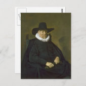 Carte Postale Frans Hals - Portrait d'un homme (Devant / Derrière)