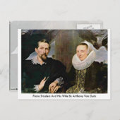 Carte Postale Frans Snyders Et Sa Femme Par Anthony Van Dyck (Devant / Derrière)