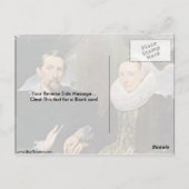 Carte Postale Frans Snyders Et Sa Femme Par Anthony Van Dyck (Dos)