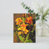 Carte Postale Franz Bischoff - Canna Lilies (Debout devant)