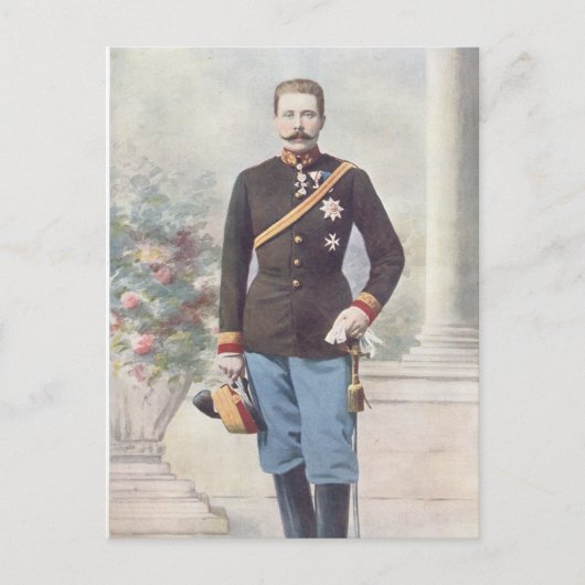 Carte Postale Franz Ferdinand, archiduc d'Autriche (Devant)