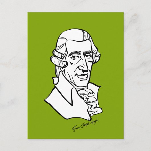 Carte Postale Franz Joseph Haydn (Devant)