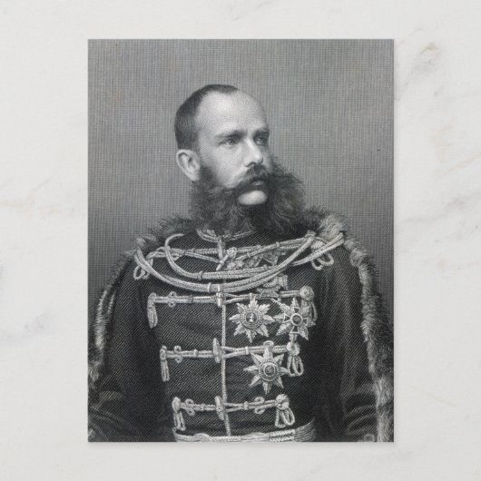 Carte Postale Franz Joseph Ier d'Autriche (Devant)