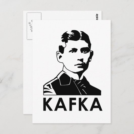 Carte Postale Franz Kafka (Devant / Derrière)