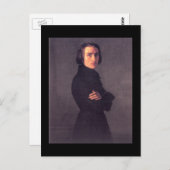 Carte Postale Franz Liszt (Devant / Derrière)