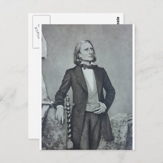 Carte Postale franz liszt (Devant / Derrière)