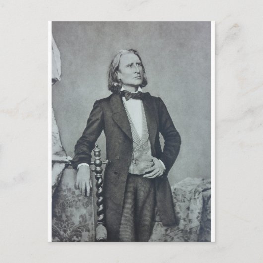 Carte Postale franz liszt (Devant)