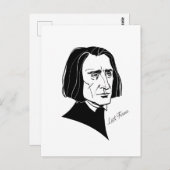 Carte Postale Franz Liszt (Devant / Derrière)