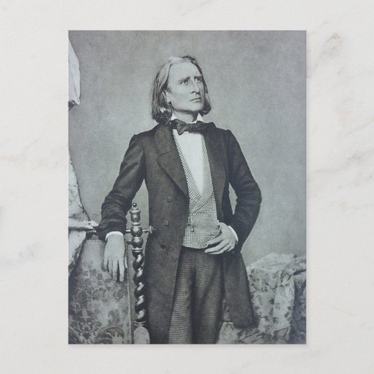 Carte Postale franz liszt (Devant)