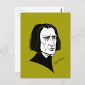Carte Postale Franz Liszt (Devant / Derrière)