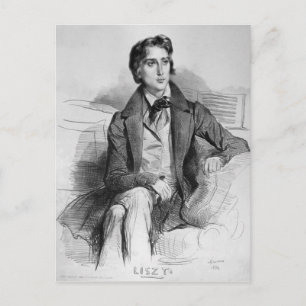 Carte Postale Franz Liszt