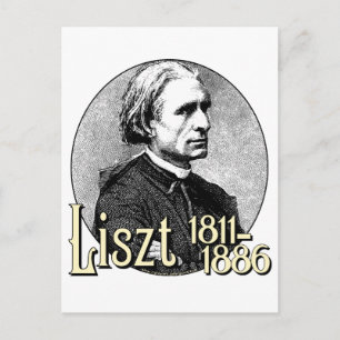 Carte Postale Franz Liszt