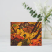 Carte Postale Franz Marc Art (Debout devant)