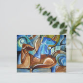 Carte Postale Franz Marc Art (Debout devant)