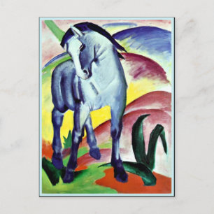 Carte Postale Franz Marc - Cheval Bleu I