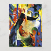 Carte Postale Franz Marc - Formes brisées (Devant)