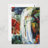Carte Postale Franz Marc- La Mouline Enchantée (Devant / Derrière)