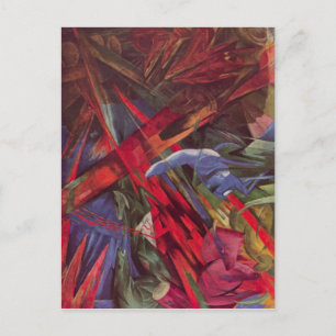 Carte Postale Franz Marc - Les destins des animaux
