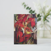 Carte Postale Franz Marc - Renards (Debout devant)