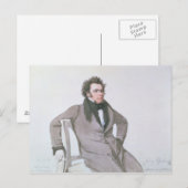 Carte Postale Franz Schubert, 1825 (Devant / Derrière)