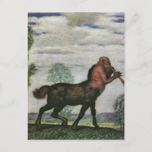 Carte Postale Franz von Stuck - Printemps (Devant)