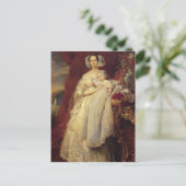 Carte Postale Franz Winterhalter-Duchesse d'Orléan avec son fils (Debout devant)