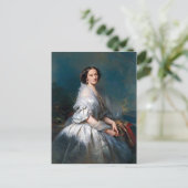 Carte Postale Franz Winterhalter - Portrait d'Eliza Franciszka (Debout devant)
