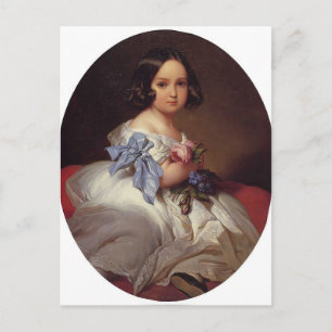 Carte Postale Franz Winterhalter - Princesse Charlotte de Belgiq