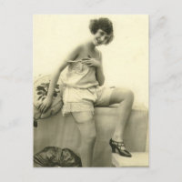 Frappe vintage Risque photo française