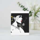 Carte Postale Frapper un pot (Debout devant)