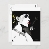 Carte Postale Frapper un pot (Devant / Derrière)