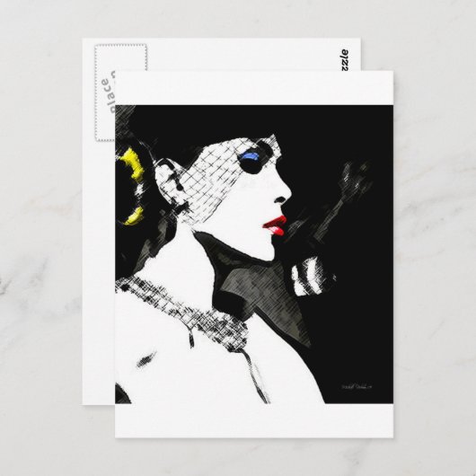 Carte Postale Frapper un pot (Devant / Derrière)