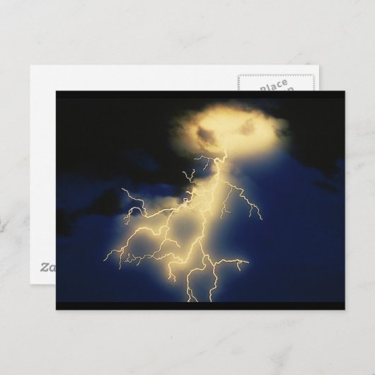 Carte Postale Frappes de foudre (Devant / Derrière)