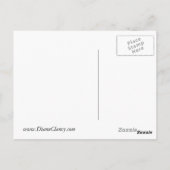 Carte Postale Frappes en Fleurs II - Tuxedo Kitty Cat (Dos)