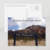 Carte Postale fraser pinacles (Devant / Derrière)