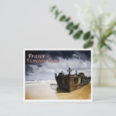 Carte Postale Fraser - S.S.Maheno Wrack - Australie - (Debout devant)